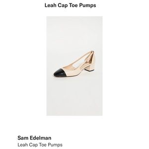 Leah Cap Toe Pumps by Sam Edelman